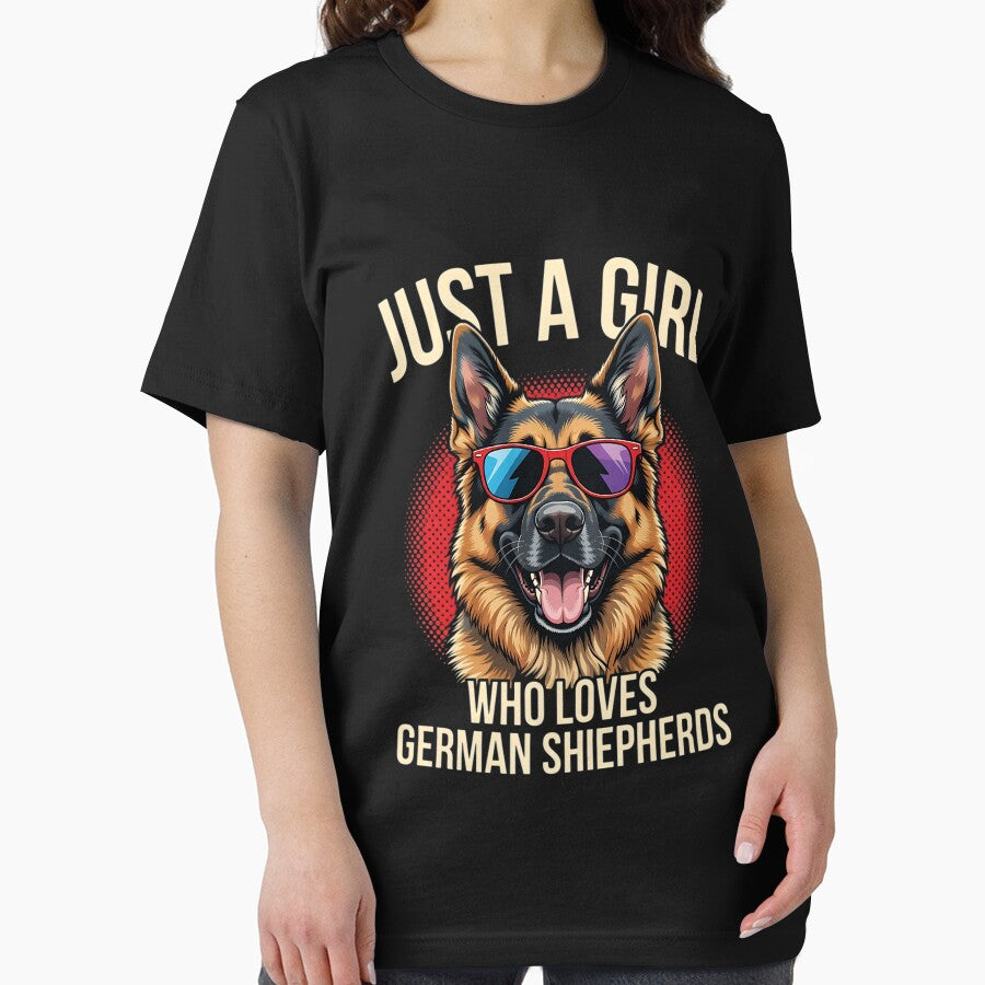 Just A Girl Who Loves German Shepherds Dog Mom Gift by LASTIQUE-dd