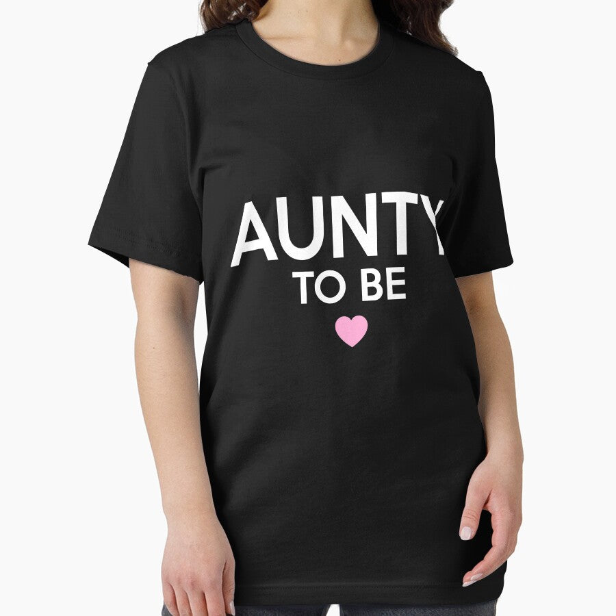 Aunty To Be Cute Printed T-Shirt for Baby Showers by allsortsmarket