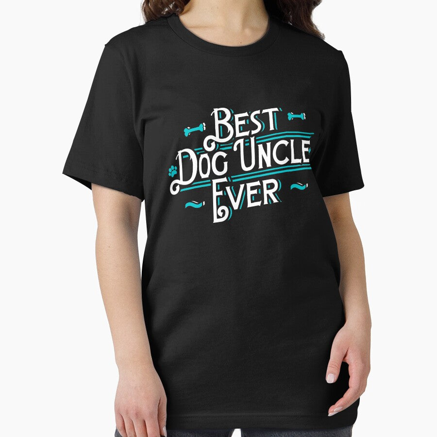 Best dog uncle ever - uncle gift by Captain Mood