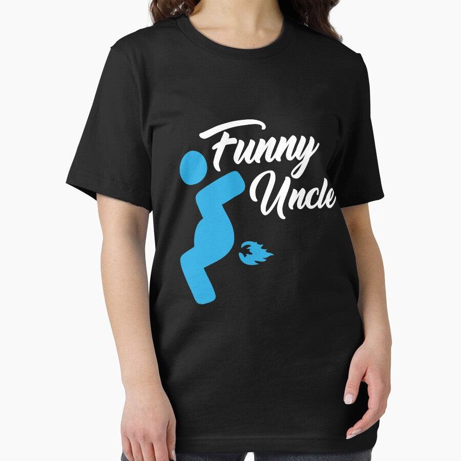 The Funny Uncle with a Flaming Farter by TeagoShirts