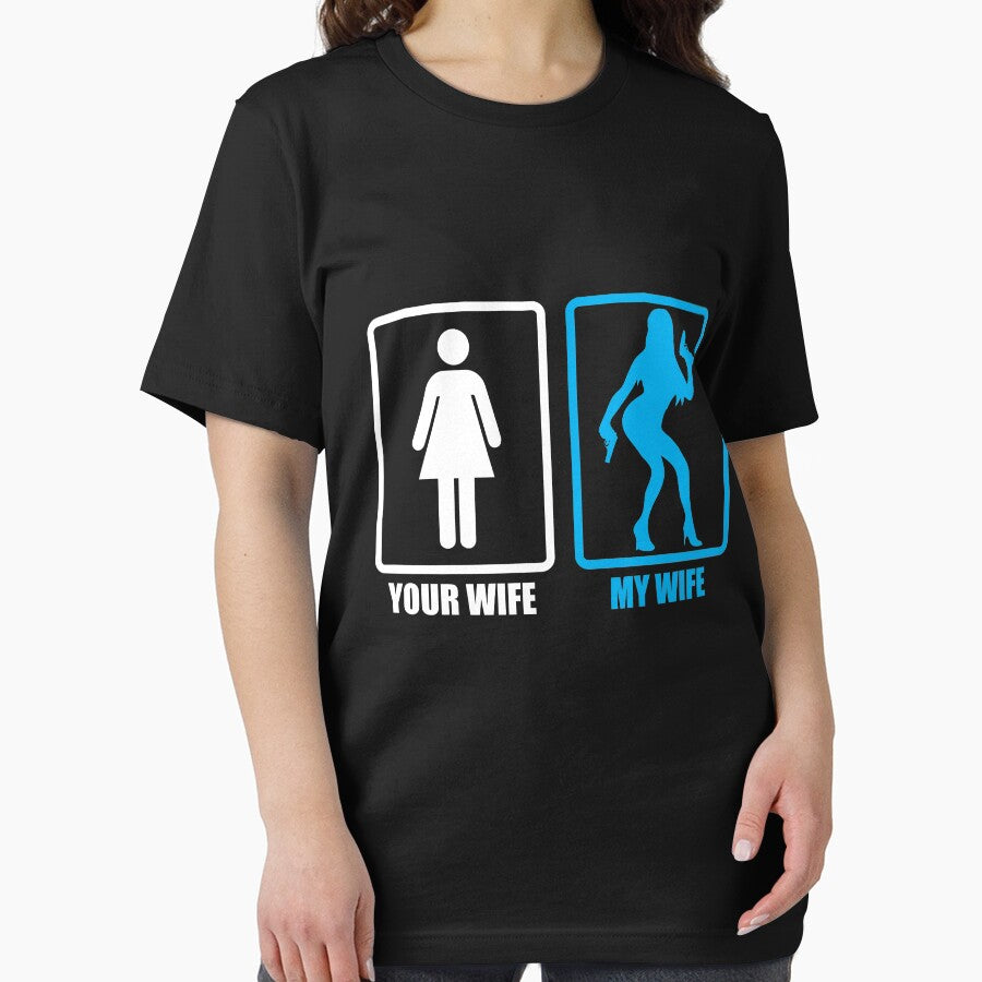 Your Wife My Wife Gun Lover T-Shirt by Kieran Abbott