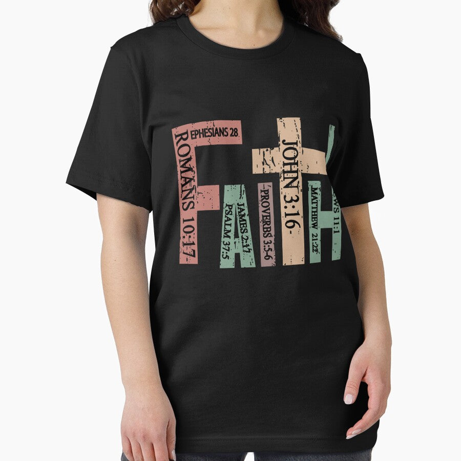 Colorful Christian Faith With Scriptures by Embers & Incense Co.