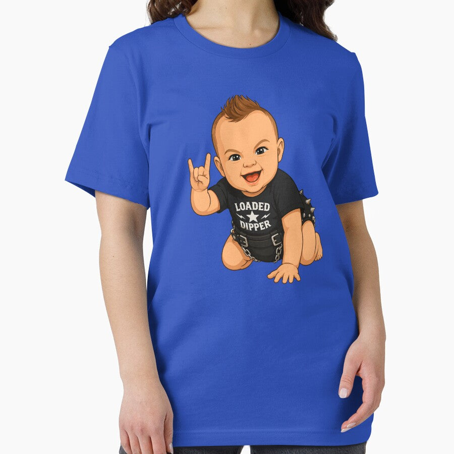 Loaded Dipper Rock Baby Funny Metal Infant by TipTop GFX