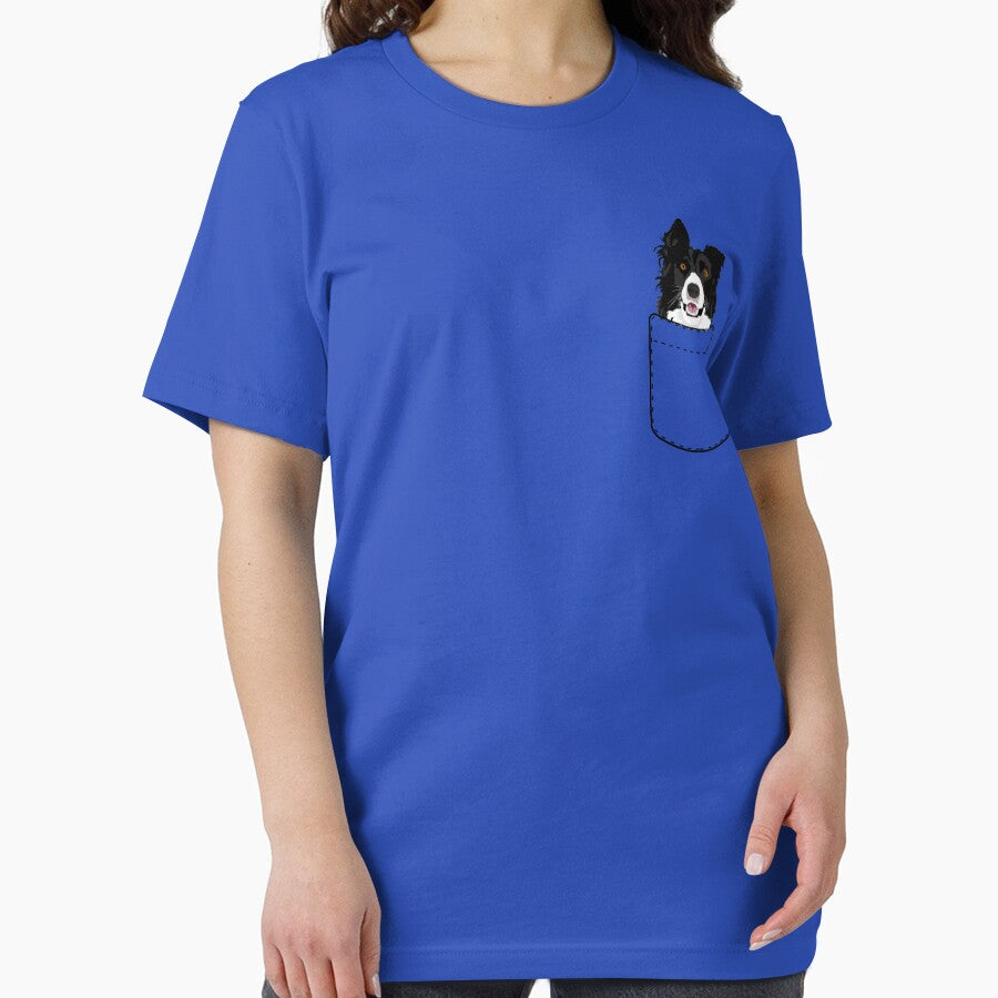 Border Collie Dog In Your Pocket by Sleazoid