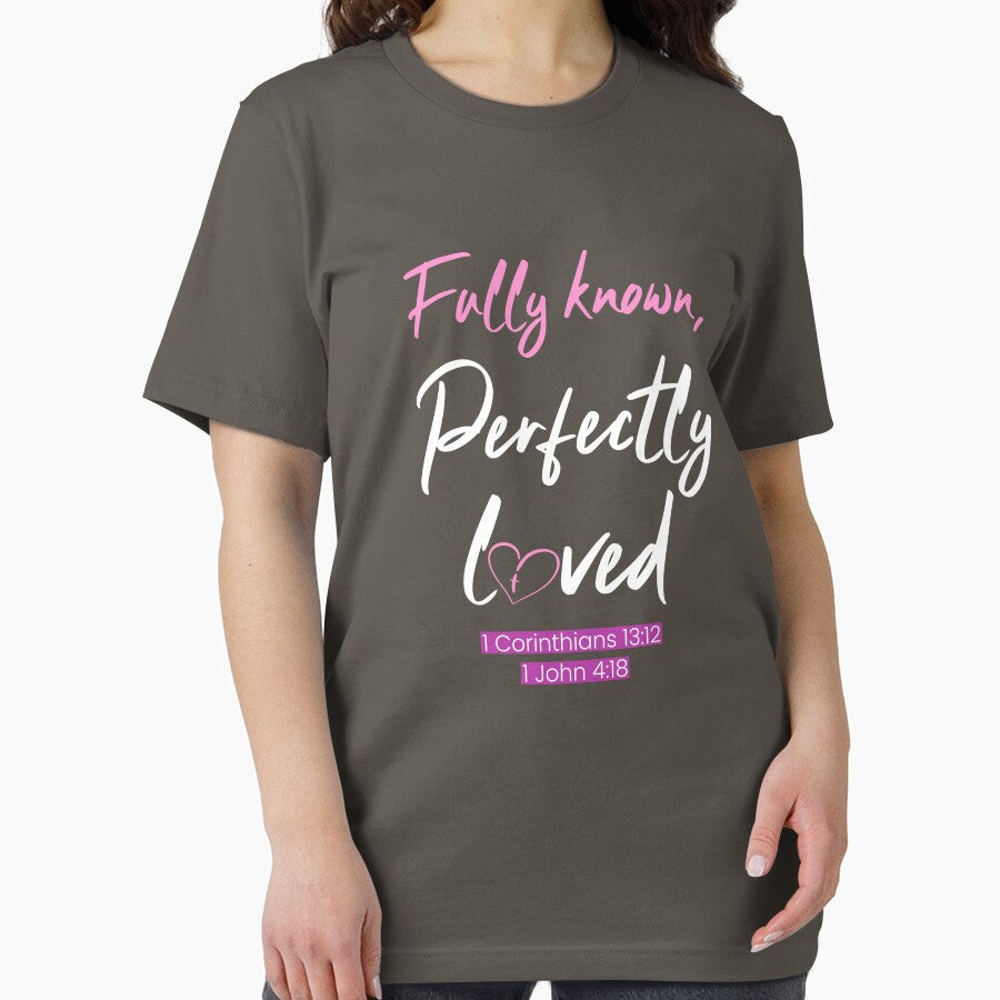 Fully Known, Perfectly Loved Faith Women by HeavenlyHuesStudio