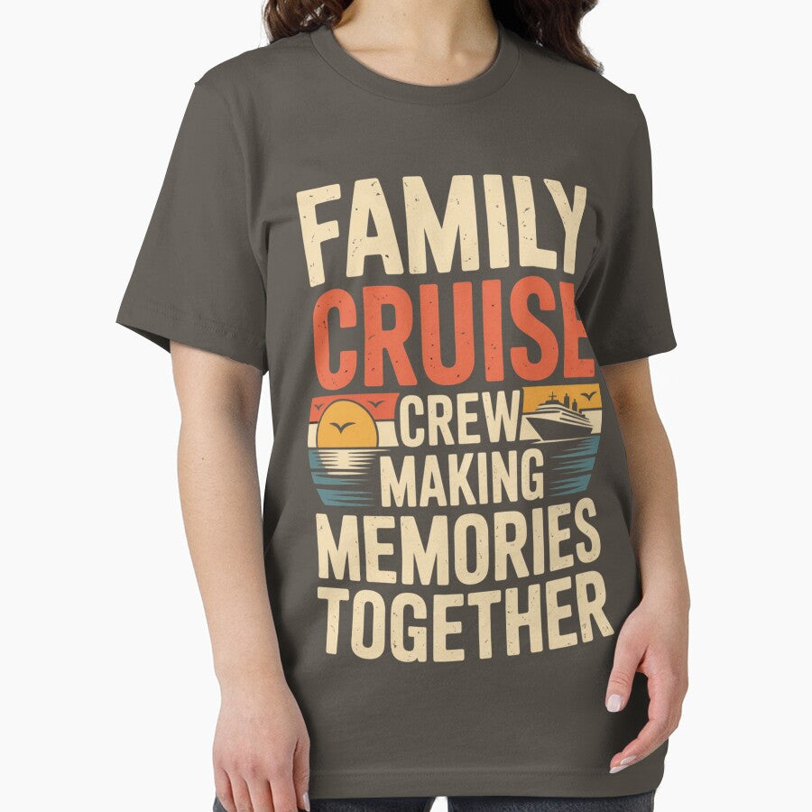 Family Cruise Making Memories Together – Matching Vacation Design for Family Trip, Cruise Holiday & Travel Lovers by omar ousalah