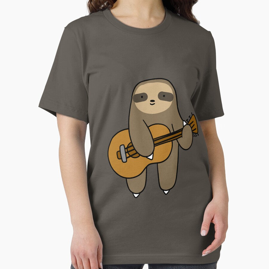 Guitar Sloth by SaradaBoru
