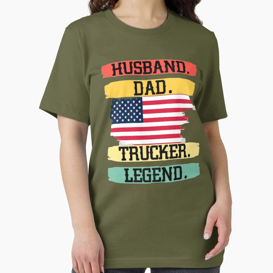 Husband Dad Trucker Legend by HomeFeeling