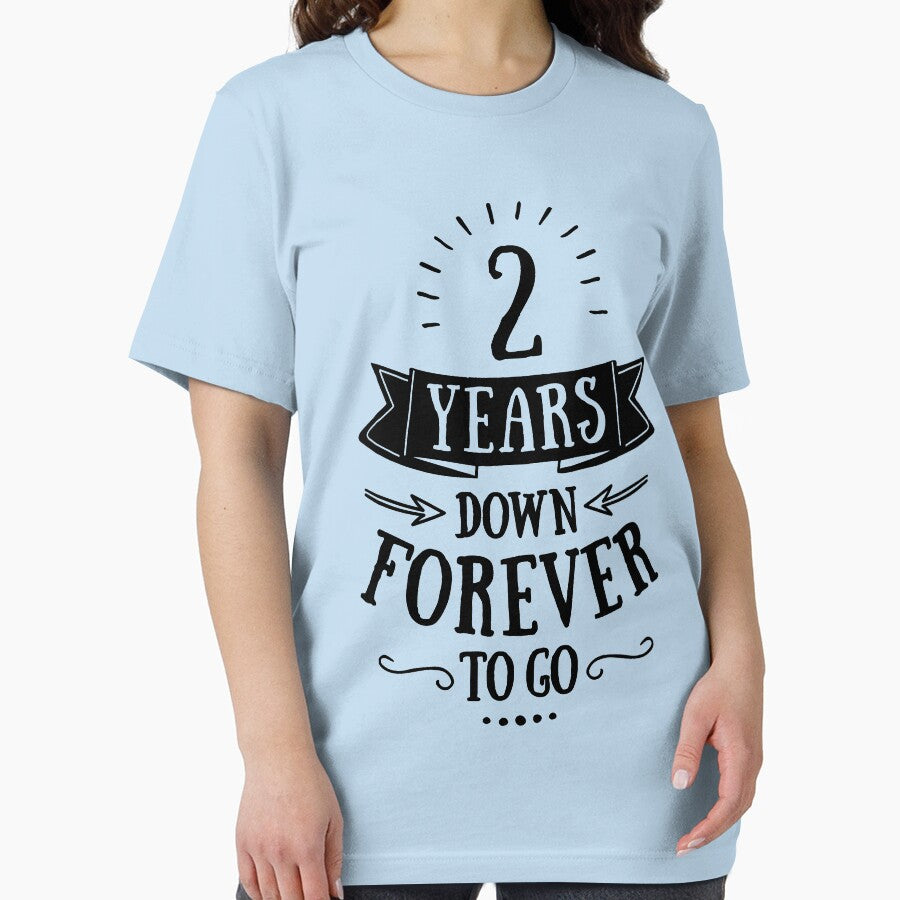 Cotton Anniversary - 2 Years Down Forever To Go Clothing, Phone Cases And Other Gifts by MemWear