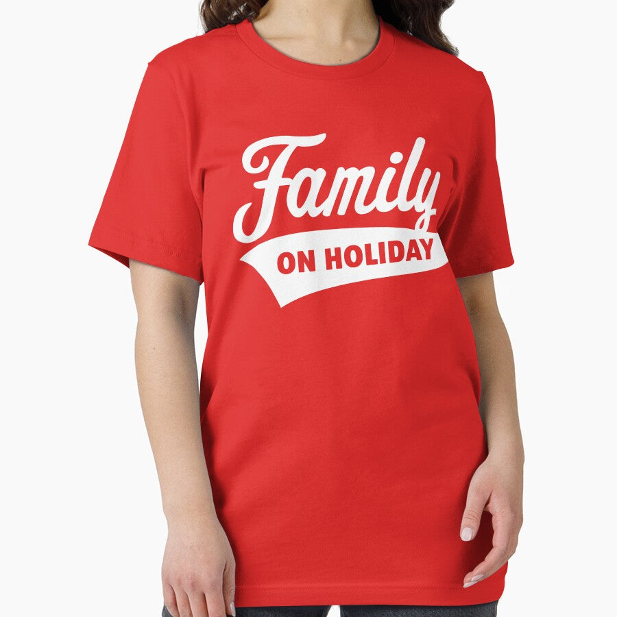 Family On Holiday (Family Vacation / White) by MrFaulbaum