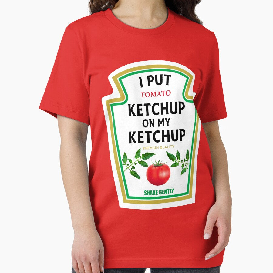 I put Ketchup on my Ketchup Halloween Costume Family Group Matching Couple Mustard Mayo by diana-april