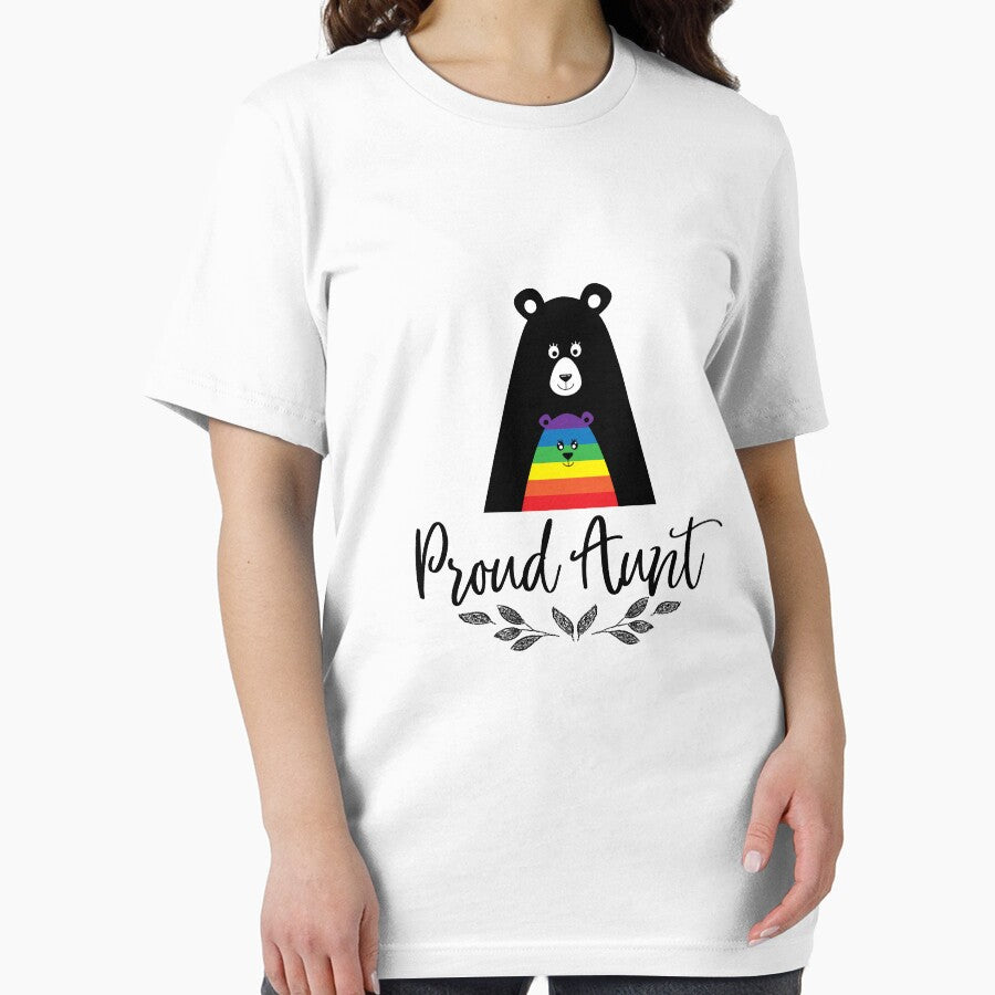 Proud Bear Aunt Gay Pride by Jockeybox