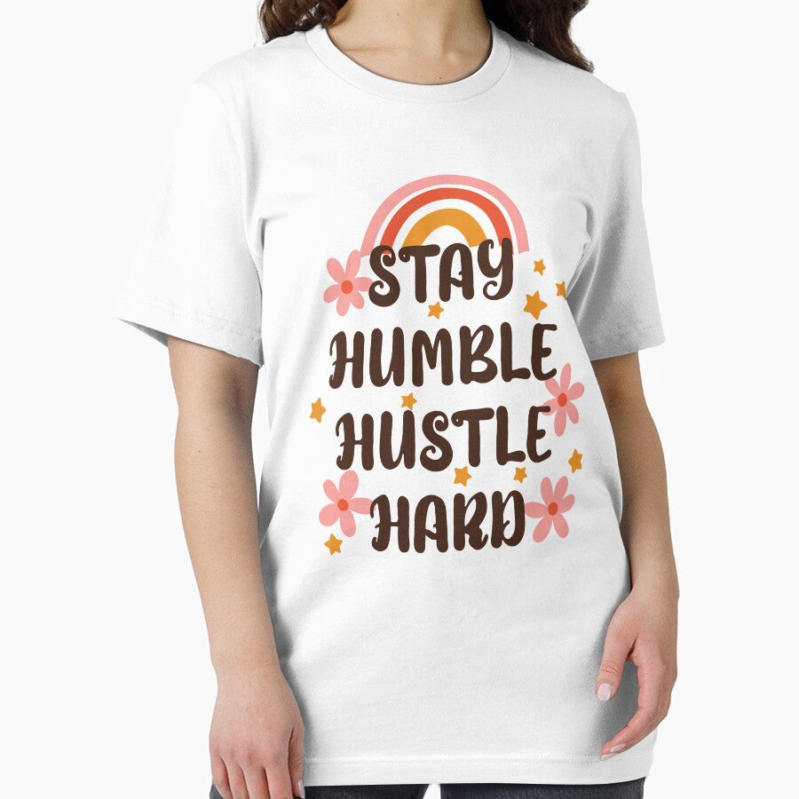 Stay Humble Hustle Hard Rainbow by bolimj