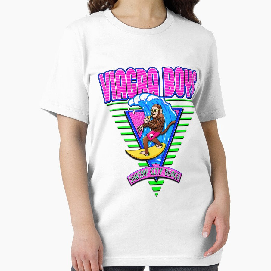 Viagra Boys Shrimp City Beach by CosmicHazeArts