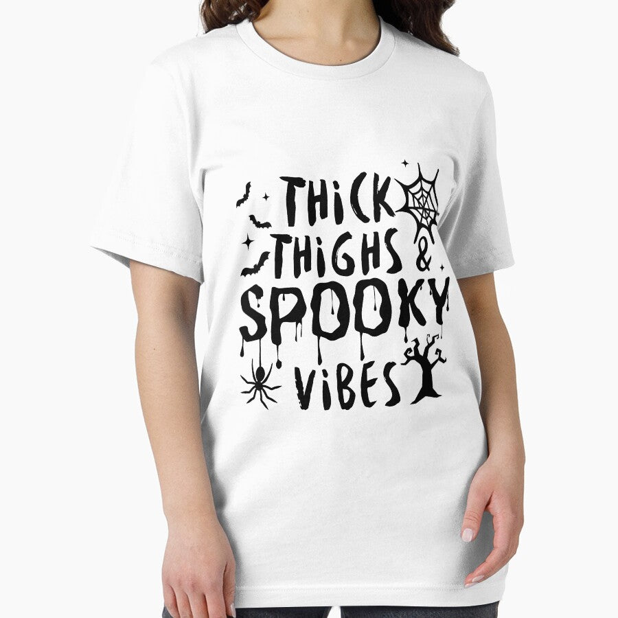 Thick Thighs Spooky Vibes by SUWAPAT R.