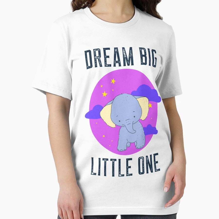Dream Big Little One - Cute Elephant by ChaseCoClothing