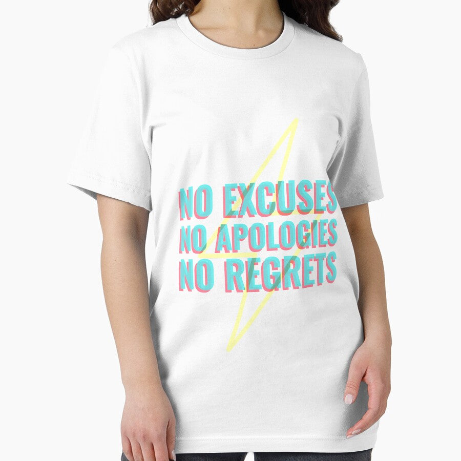 No Excuses No Apologies No Regrets | Workout Quotes by Orlandloo