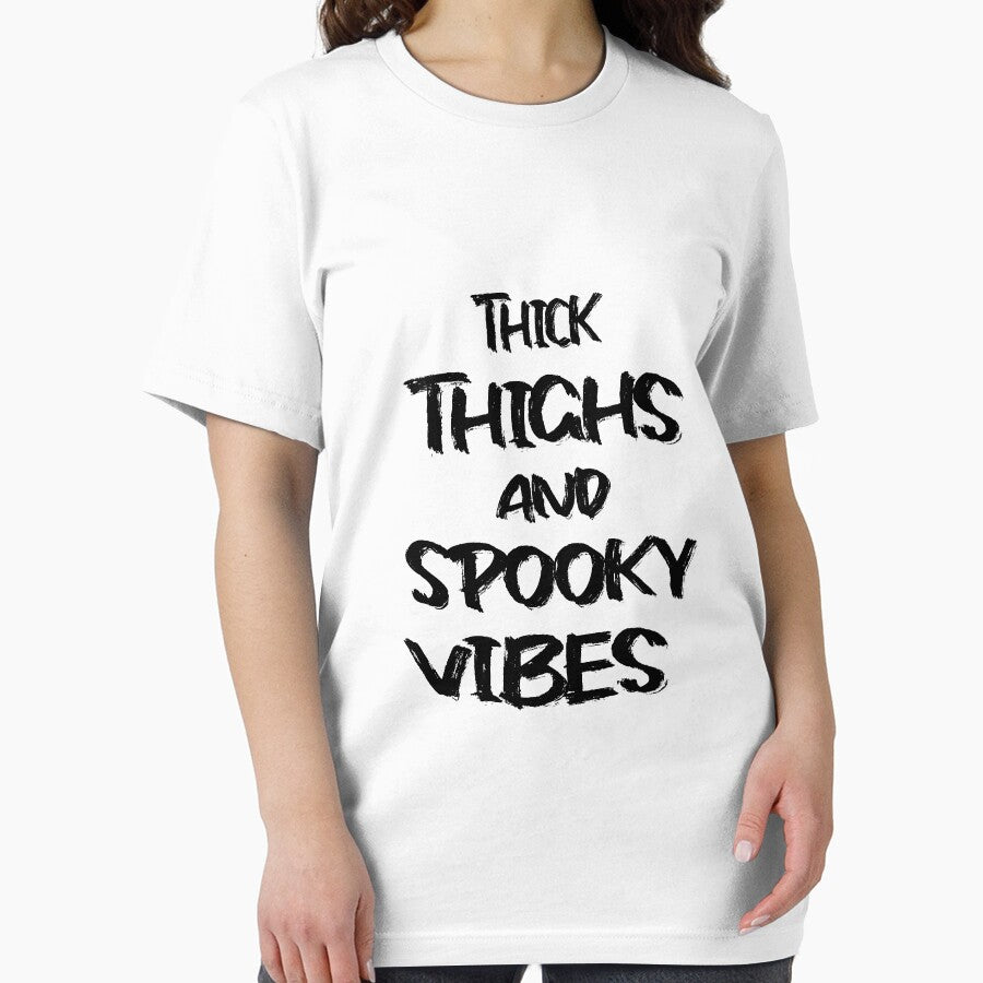 Thick Thighs Spooky Vibes Shirt,Funny Halloween Shirt,Halloween Shirt,Funny Shirt,2021 Halloween,Spooky Vibes Shirt,Funny Spooky Vibes Shirt by sodoprod