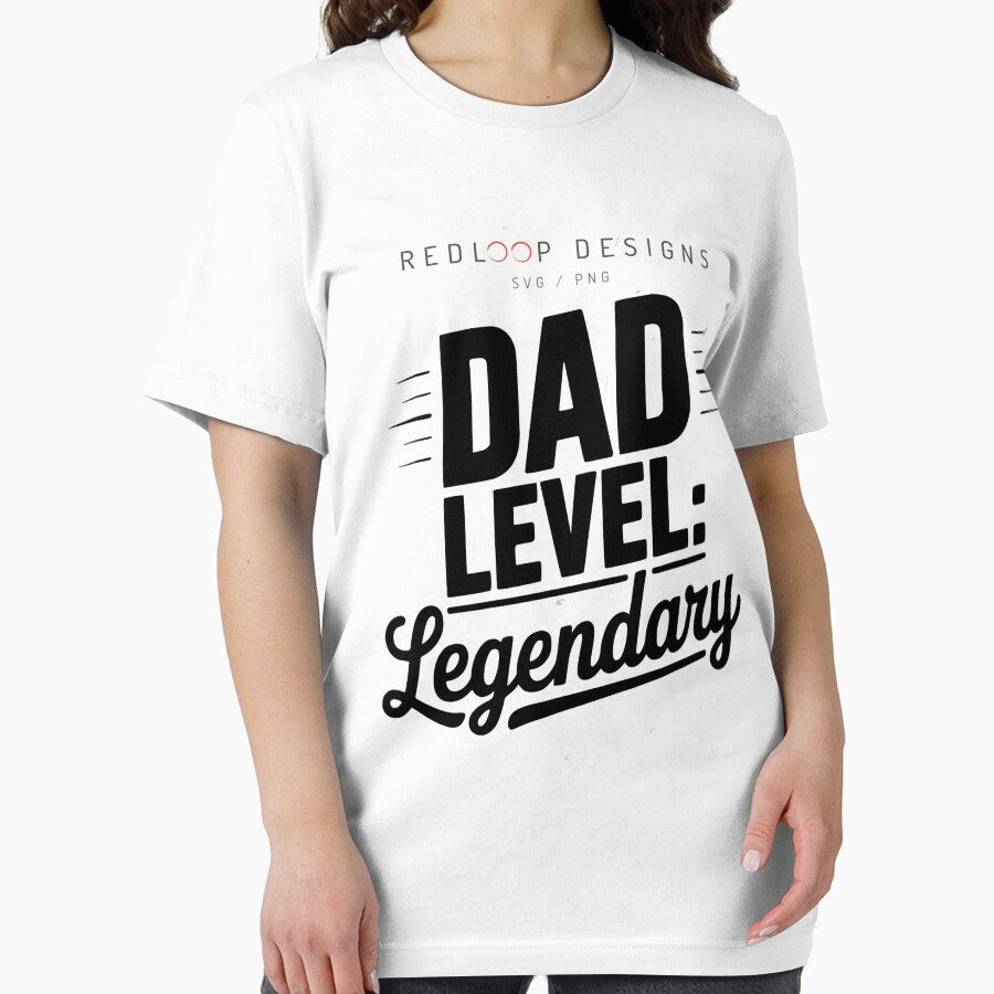 Dad Level: Legendary Vintage Father's Day Design by TODPESIGN