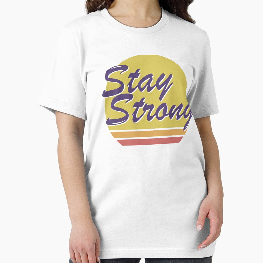 Stay Strong framed retro, Positive vibes, strong vibes by AliH72