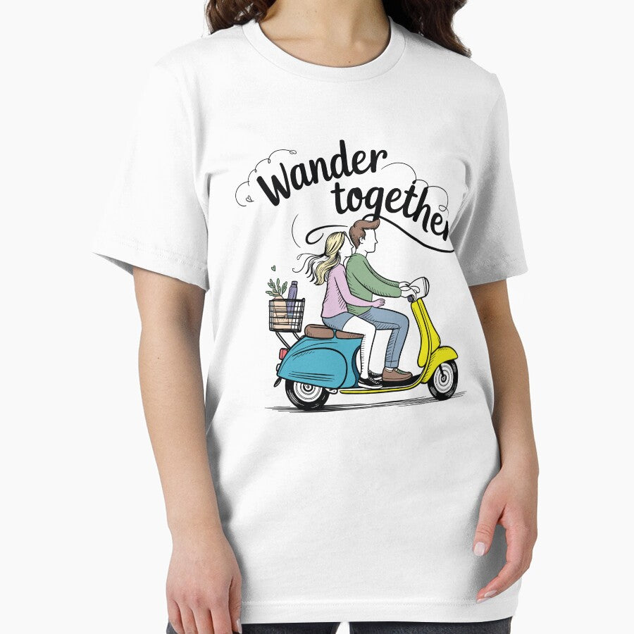 Wander Together Romantic Scooter Ride by PrintMastery