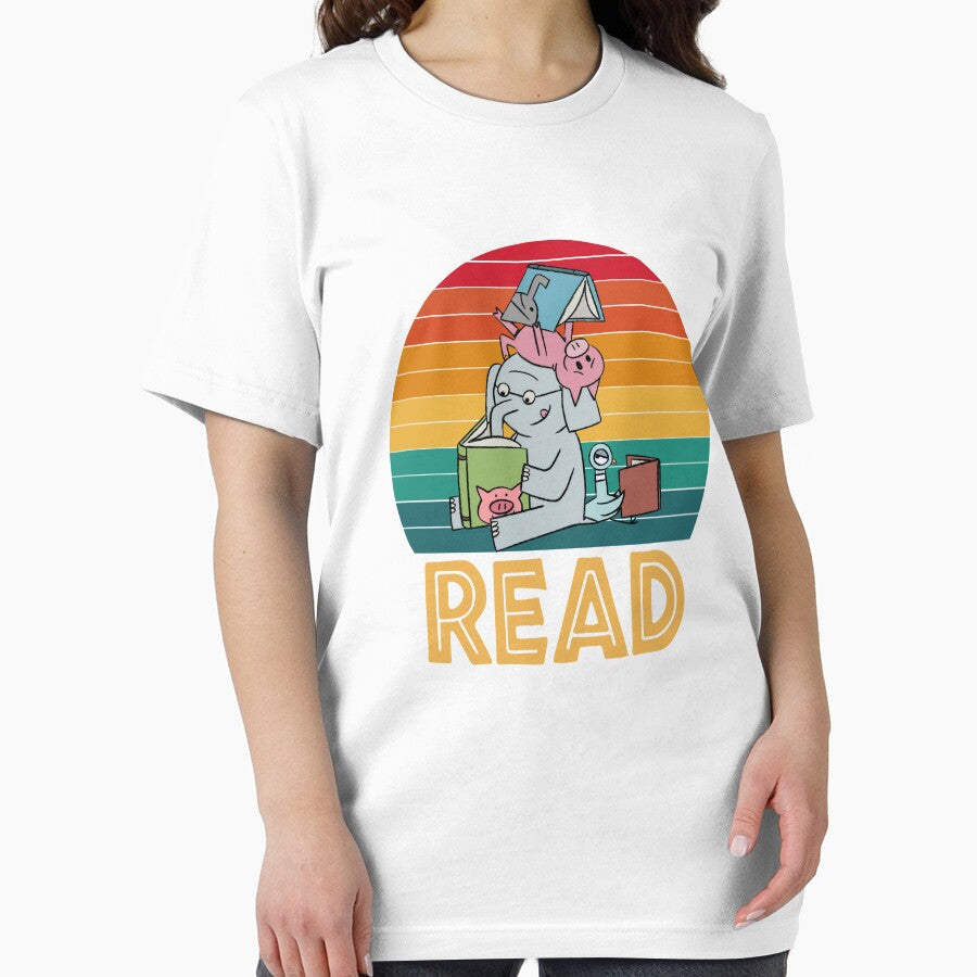 Funny Teacher Library Read Book Club Piggie Elephant Pigeons by DemminLiesel