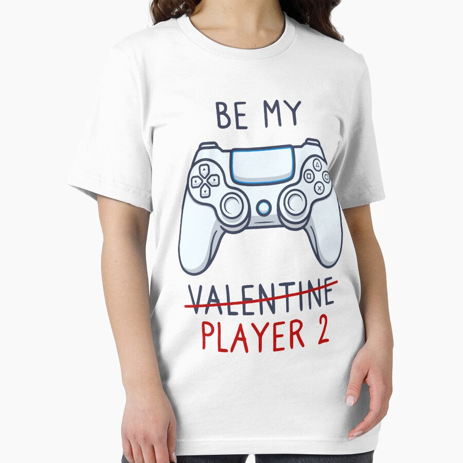 Player 2 Valentine gift | Gamer couple controller design by messy-nessie