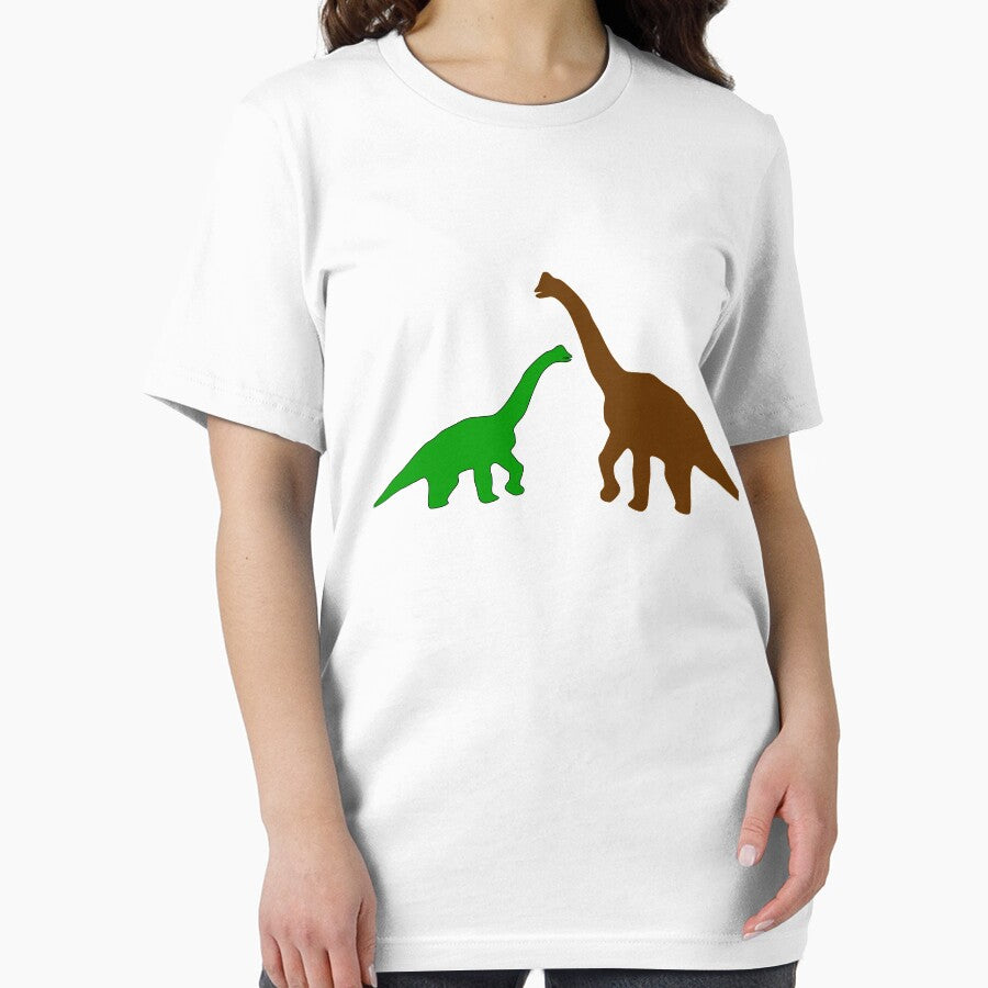 Dinosaur Couple by Wasef Baker