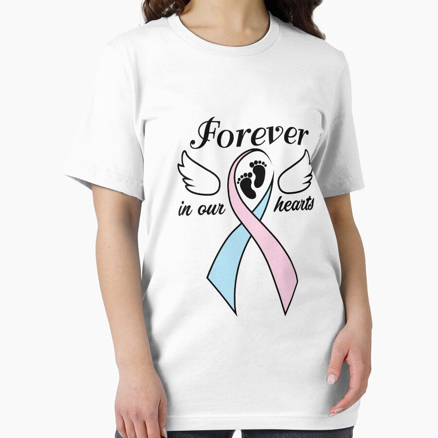 Pregnancy Infant Loss Awareness Forever In Our Hearts by miracletee