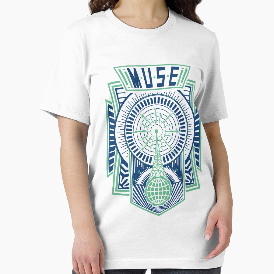 Copia de Muse Concert T-shit Design Radio Waves by LupinStore04