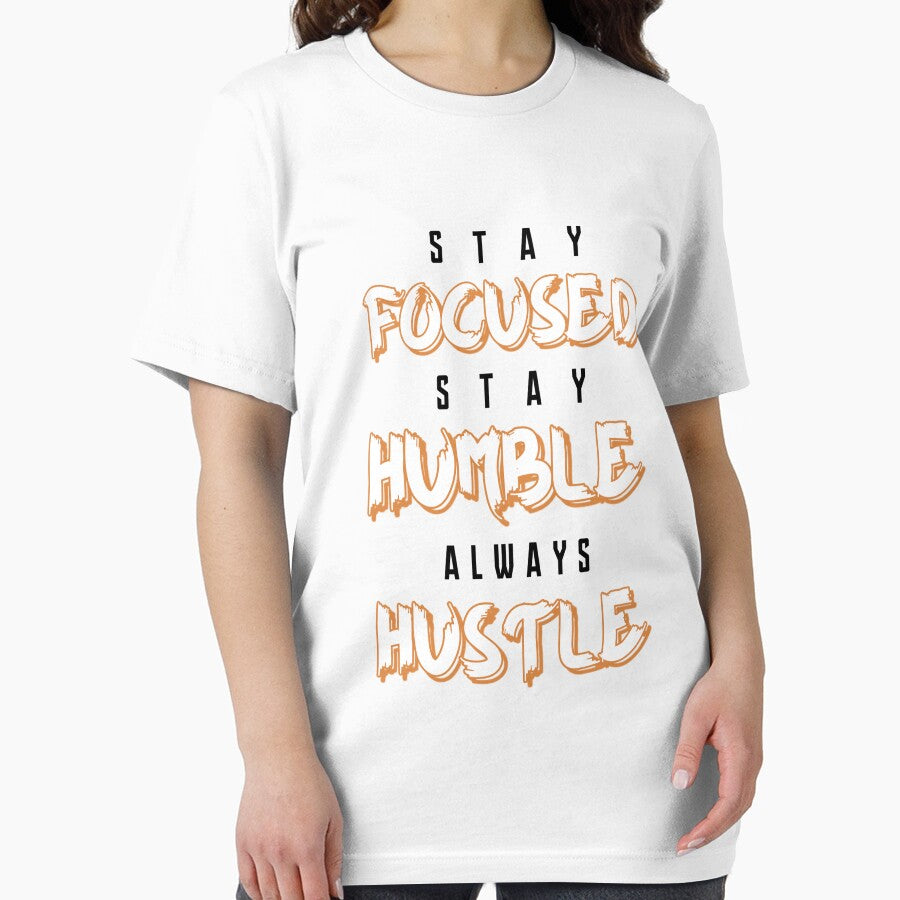 Stay Focused Stay Humble Always Hustle - Gym Workout Motivational Quotes by Matt_Smith