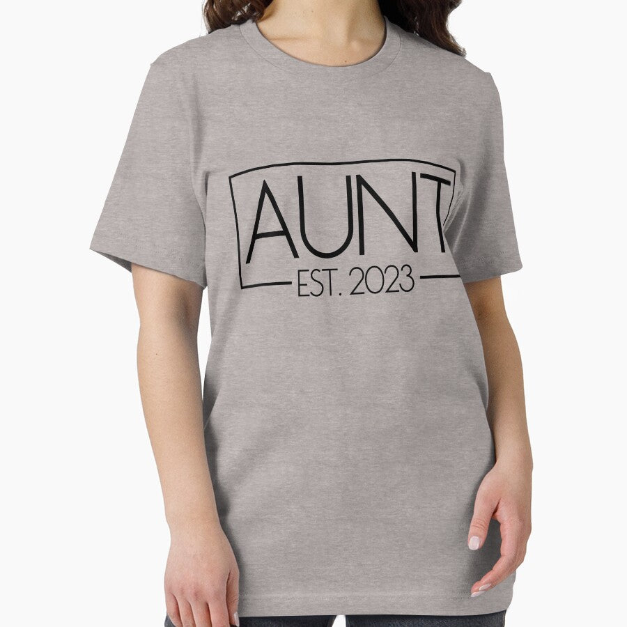 Aunt Est. 2023 New Aunt Gift Women's Auntie Aunt Gear by DynamicDesign