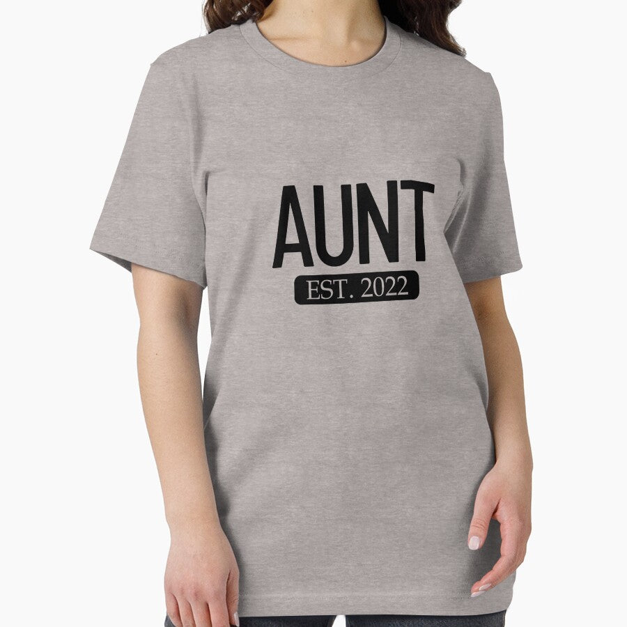 Aunt Est. 2022 New Aunt This Year Aunt Gift Women's Aunt Gear by DynamicDesign