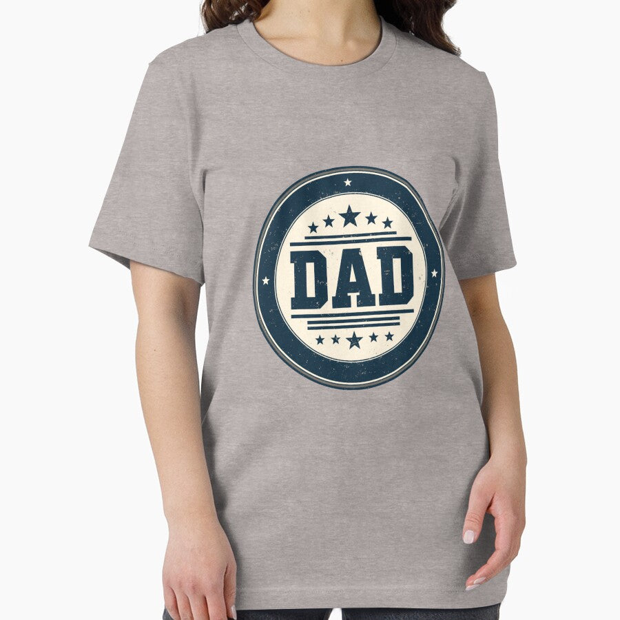Vintage Retro DAD Est 2026 Badge by Larams Studio