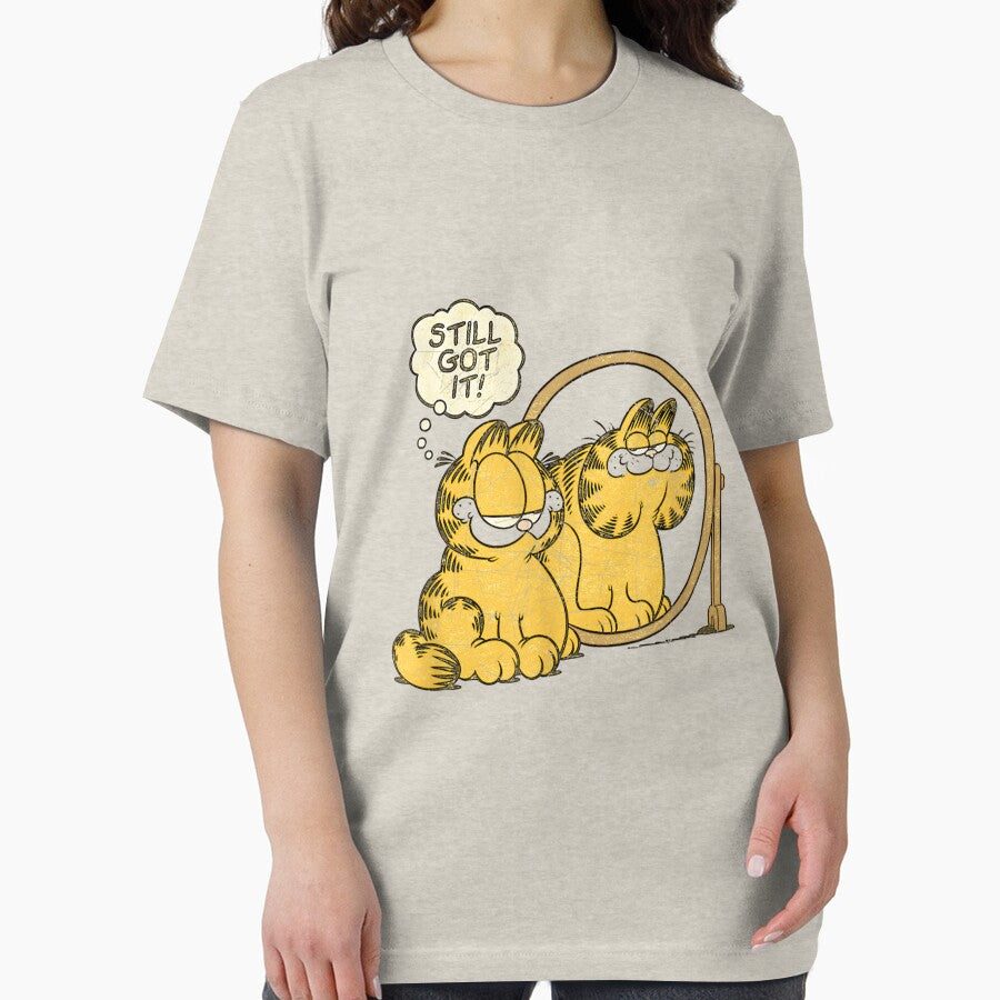 Garfield Still Got It Distressed Perfect Gift Fan by SimoneKebler