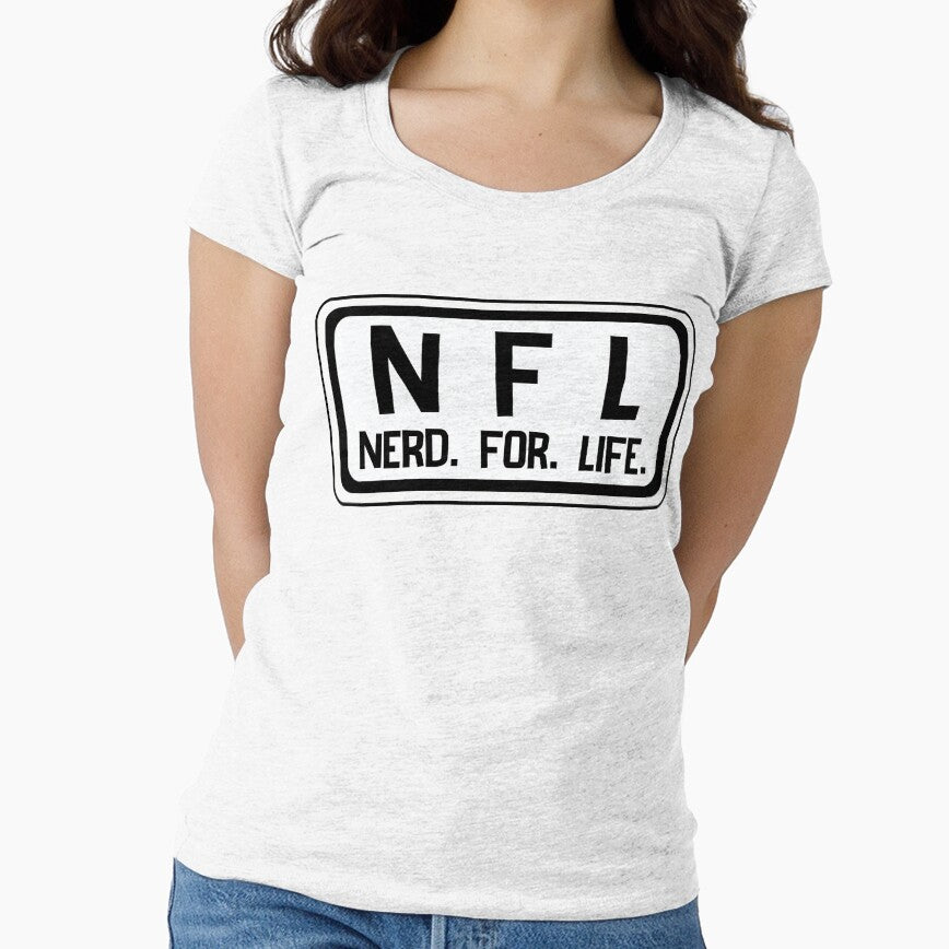 Nerd For Life! Wear it proud lol! by Becca C. Smith