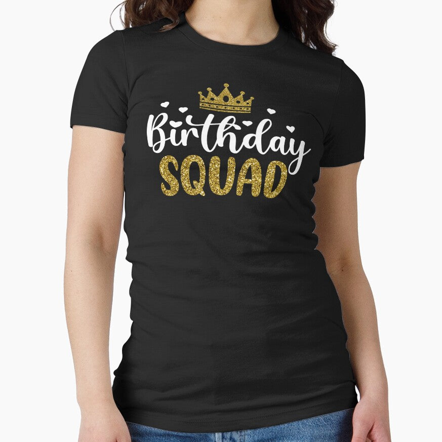 Birthday Squad Party Matching Family Group Funny Bday Team by Best Designer