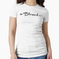 Funny Blessed T-Shirt by dogzytee