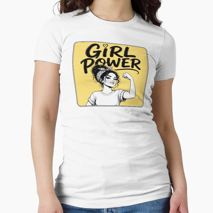 Girl Power Feminist Women Empowerment Inspirational Graphic by Wearit.shop
