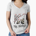 Panda Bears Big Sister by peacockcards