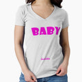 BABY inside pregnant child birth mom funny gift by urban-design