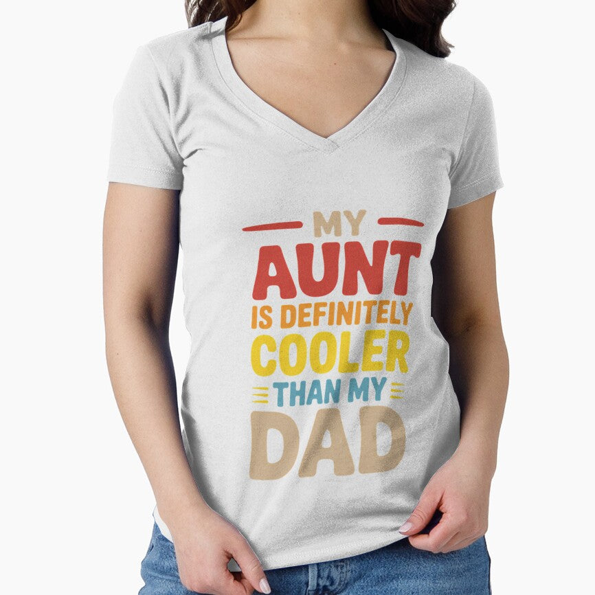 My Aunt Is Definitely Cooler Than My Dad Girl Boy Aunt Love by IdunayaStore