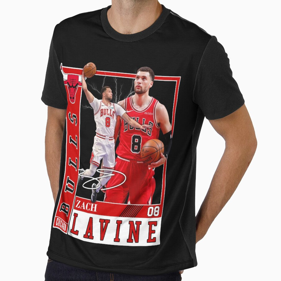 Vintage Zach Lavine Chicago Basketball Signature Retro 80s 90s Bootleg Rap Style by Isabella Heller ⭐⭐⭐⭐⭐(316)