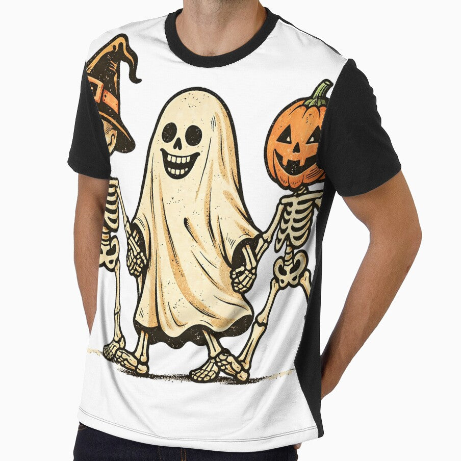 Retro Skeleton Squad Halloween Costume Group | Vintage Cartoon Design by MOCH- ART