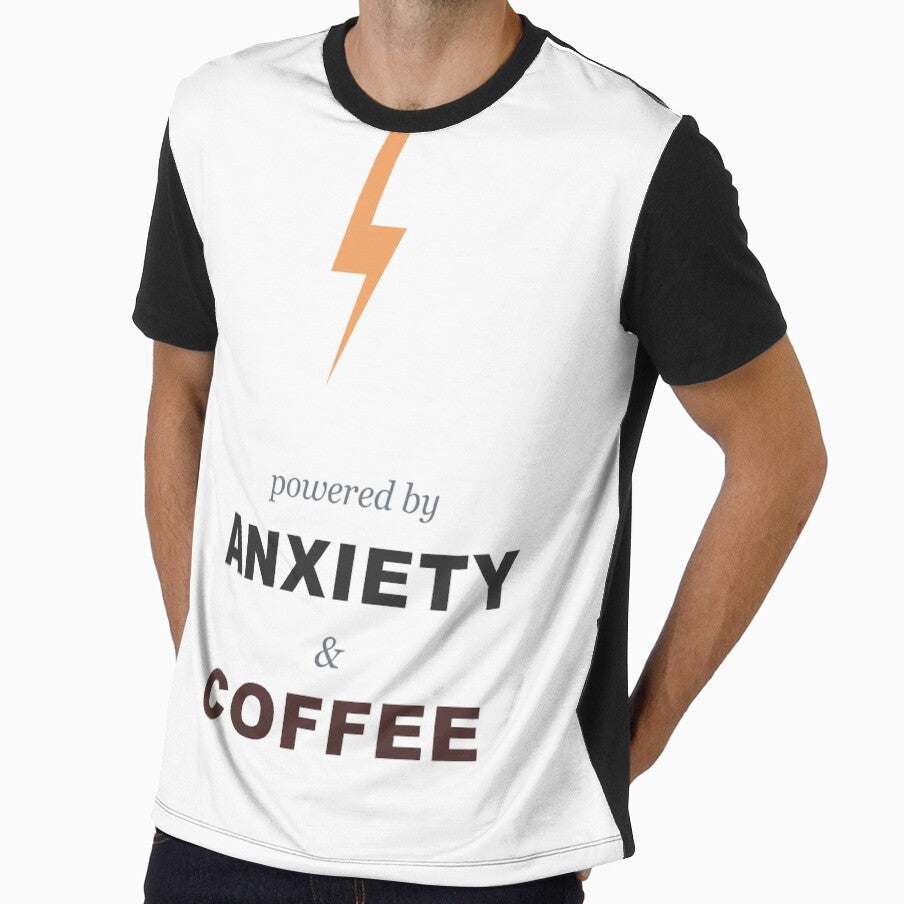 Powered By Anxiety And Coffee by PressPrintCo
