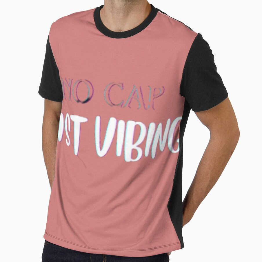 No Cap Just Vibing – Gen Z Aesthetic Streetwear T-Shirt by FunFat