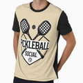Pickleball Social Club Vintage Paddle Logo Retro Sports Graphic for Shirts Stickers Gifts | HD Premium Design by MillionaireGenZ ⭐⭐⭐⭐⭐ (5.0)