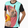 Valentine French Bulldog art by forziati design