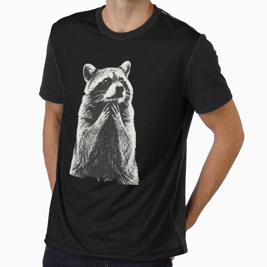 Scheming Raccoon - Vintage Grit Meme Style by julimarks