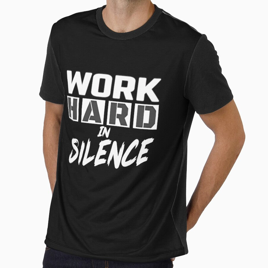 Work Hard In Silence by MeroniGDesign